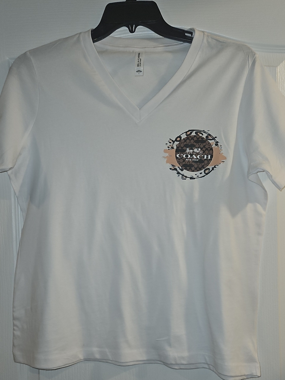 Graphic Shirt With Pocket Coach Inspired Logo New
